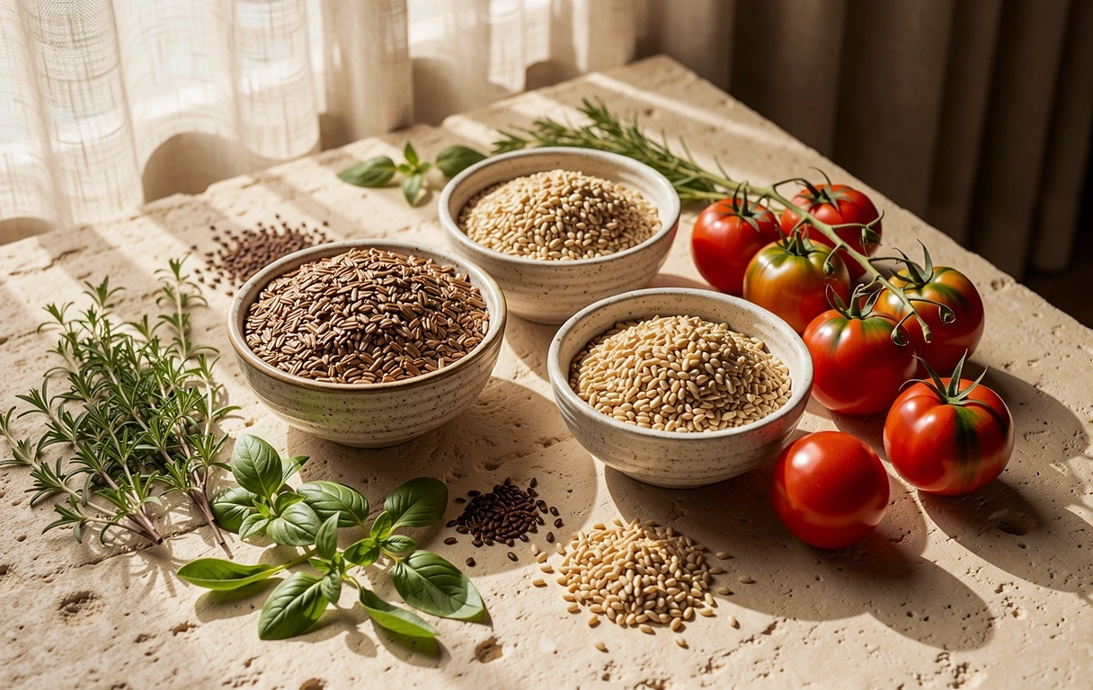 Abundență de alimente integrale